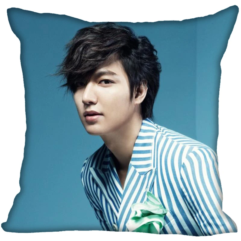 Новое поступление Lee Min ho наволочка для спальни для дома или офиса, декоративные наволочки квадратная Подушка на молнии Наволочки мягкие атласные не выцветают - Цвет: 12