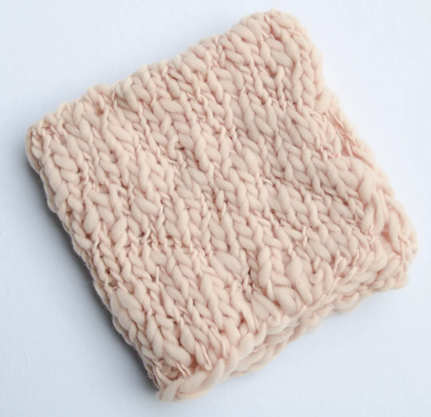 Newborn Baby Photography Prop Blanket and Basket Accessories Set