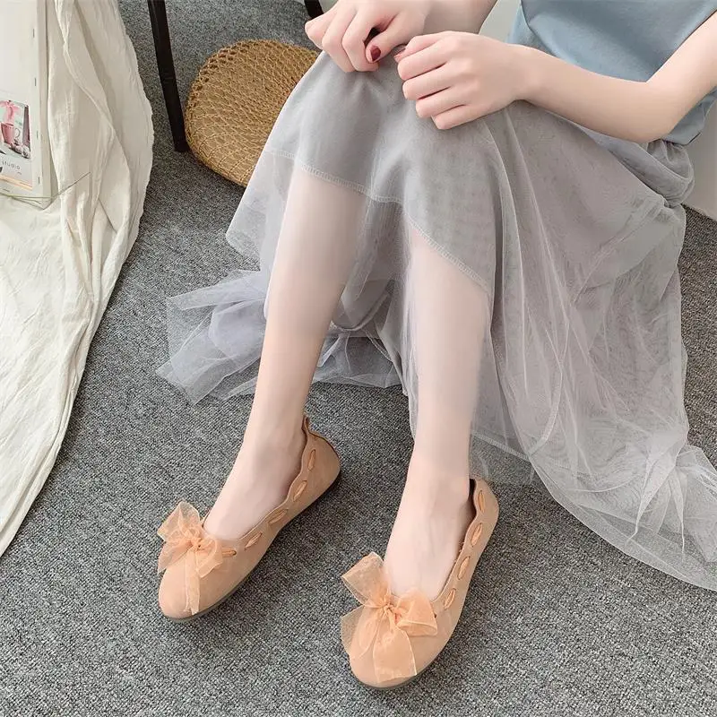 

2019 Summer New Style Network Red Fire Every Evening Shoes Casual Comfortable Single Shoes Fashion Elegant Flat Top Shoes Soft B