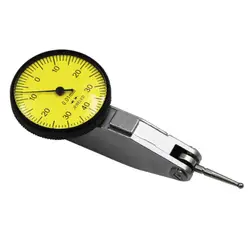 Высокоточный точный циферблат тест 0-0,8 мм рычаг индикатор измерительный инструмент рычаг манометр