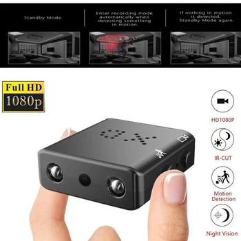 

Mini Camera Full Hd 1080P Mini Camcorder Night Vision Micro Camera Motion Detection Video and Sound Recorder Motion Camera