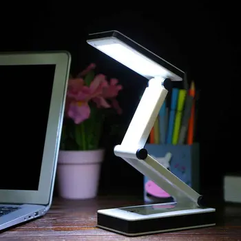 

Table Lamp USB Rechargeable Sensitive Touch Control Flicker-Free Portable Folding For Bedroom 24 LED Eye Protection 3 Modes