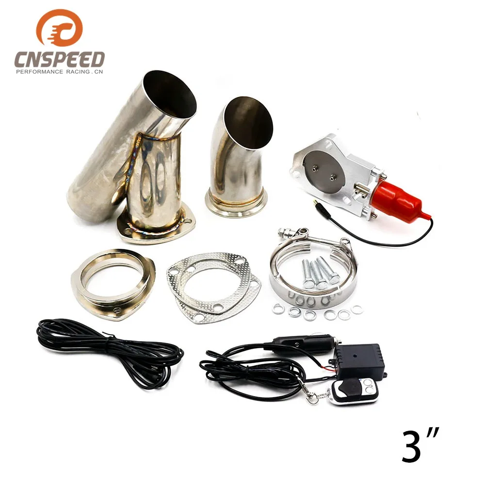 

Car Modified Electric Remote Control Stainless Steel Exhaust Pipe System Remote Control Valve Adjustable Voice Changer Controlle