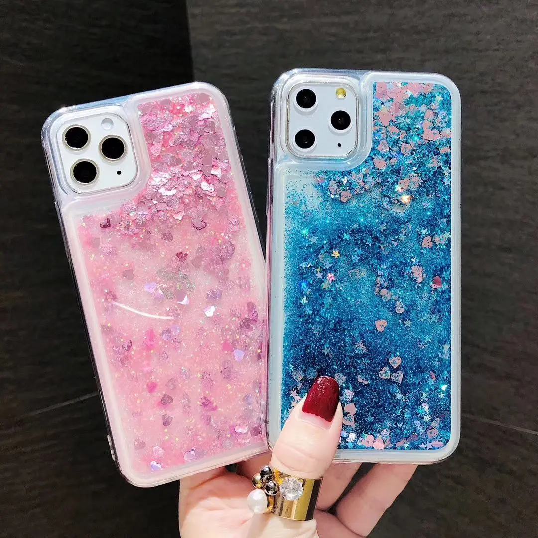 

For Huawei Mate8 9pro 20Pro 20X 20lite P20 Pro Soft Tpu for P30pro P40pro P40lite Nova7i Phone Case Love Shiny Protective Cover