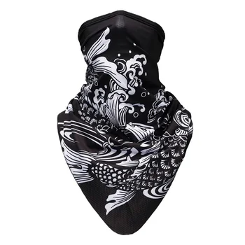 

Festival Mask Cool Balaclava Biker Motorcycle Helmet Neck Cover Sports Bandana Sun Protection Half Face Masks Cool Handsome