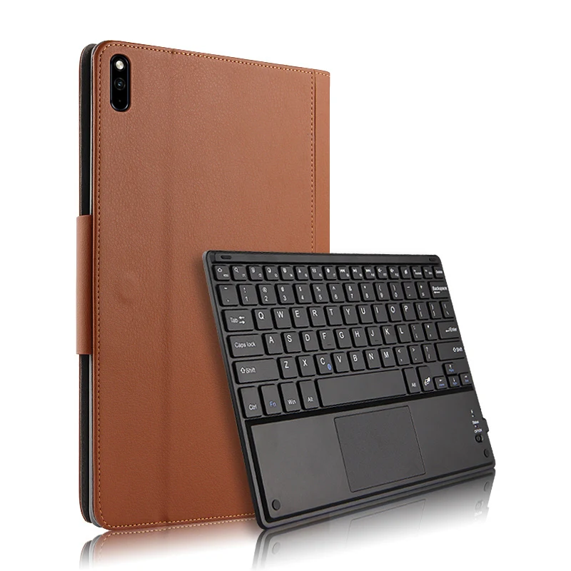 

For Huawei MatePad Pro 10.8 Inch Keyboard Case 2-In-1 Anti-Scratch Tablet Shell Wireless Bluetooth Keyboard Leather Cover