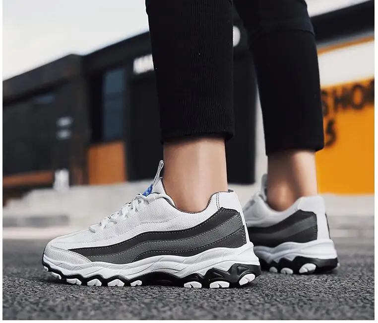 Зимние мужские уличные кроссовки zapatillas Мужская обувь хип хоп air mesh Повседневная обувь
