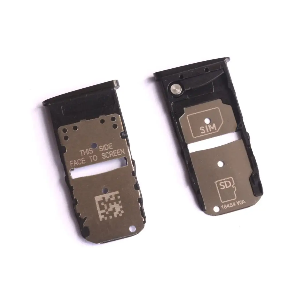 

NEW SIM Card Tray + Micro SD Card Tray for Motorola Moto Z2 Force