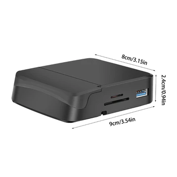 

8-in-1 Type C USB SD/TF Card Docking Station Cellphone Tablet Stand
