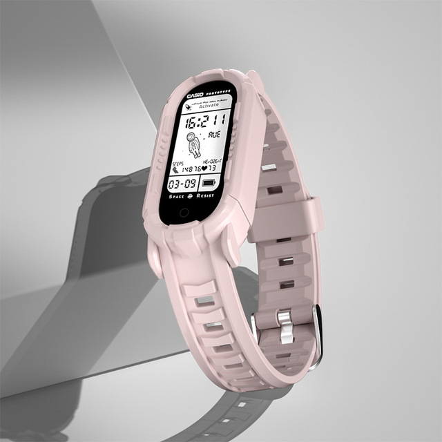 Strap For Xiaomi Mi Band 5 6 Transparent Silicone TPU Resin Strap For Amazfit Band 5 Mi Band 6 5 Miband 4 3 5 6Wristband