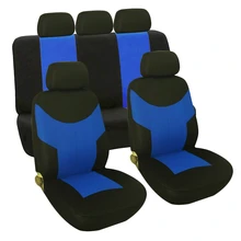 Универсальный 9 шт./компл. чехол для автомобильного сиденья защитный чехол для сиденья для грузовика автомобиля черный+ синий