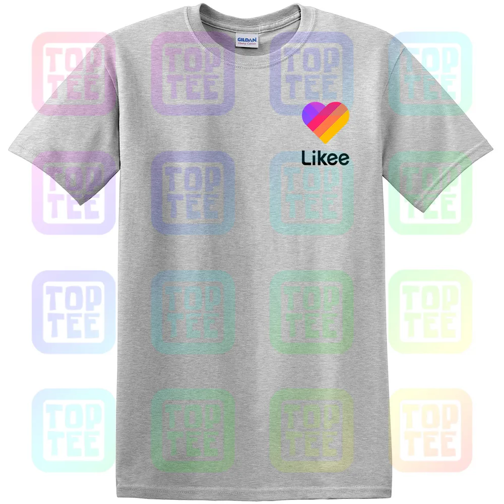 Likee футболка для приложения likee hear футболка классная футболка забавная футболка