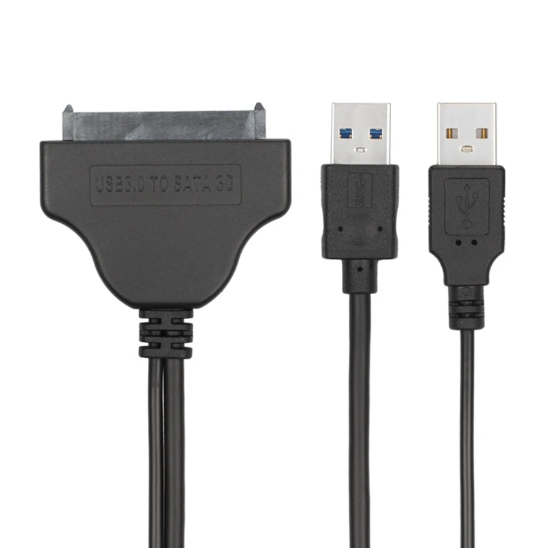 Ams-usb 3,0 для Sata Кабель-адаптер Usb Sata кабель конвертер 7Pin+ 15Pin-для 2,5 дюймов Sata Hhd Ssd ноутбука и Dvd Dri