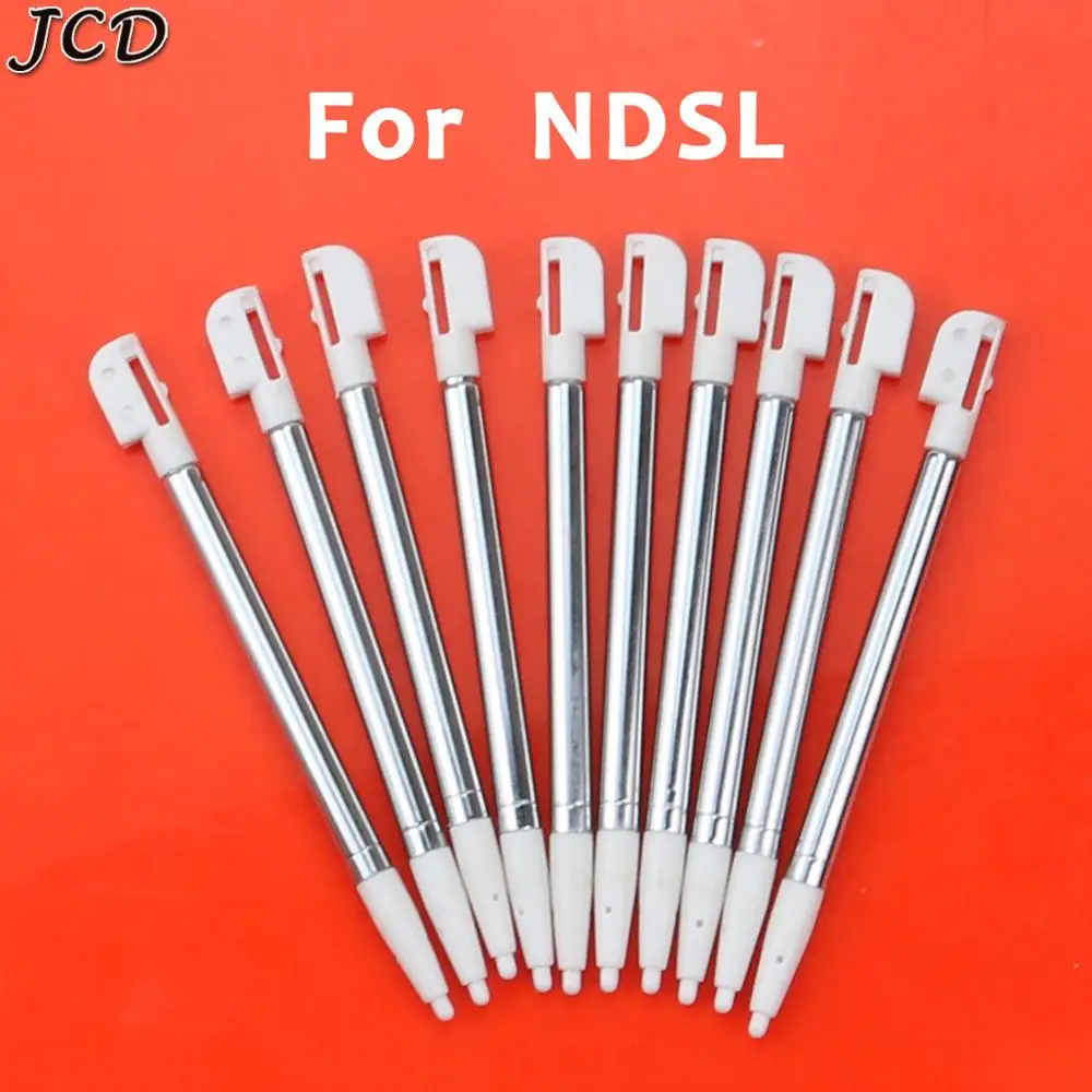 Metal Telescopic Stylus Pen Plastic Stylus Touch Screen Pen 10pcs JCD for 2DS 3DS New 2DS New 3DS XL LL For NDSL NDSi stylus pen,touch pen,writing pen