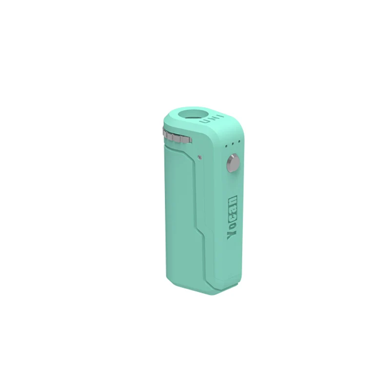 Mint Green Yocan UNI Box Mod встроенный аккумулятор 650 мАч с регулируемой высотой 510 с резьбой электронная сигарета Vape испаритель - Цвет: Mint Green