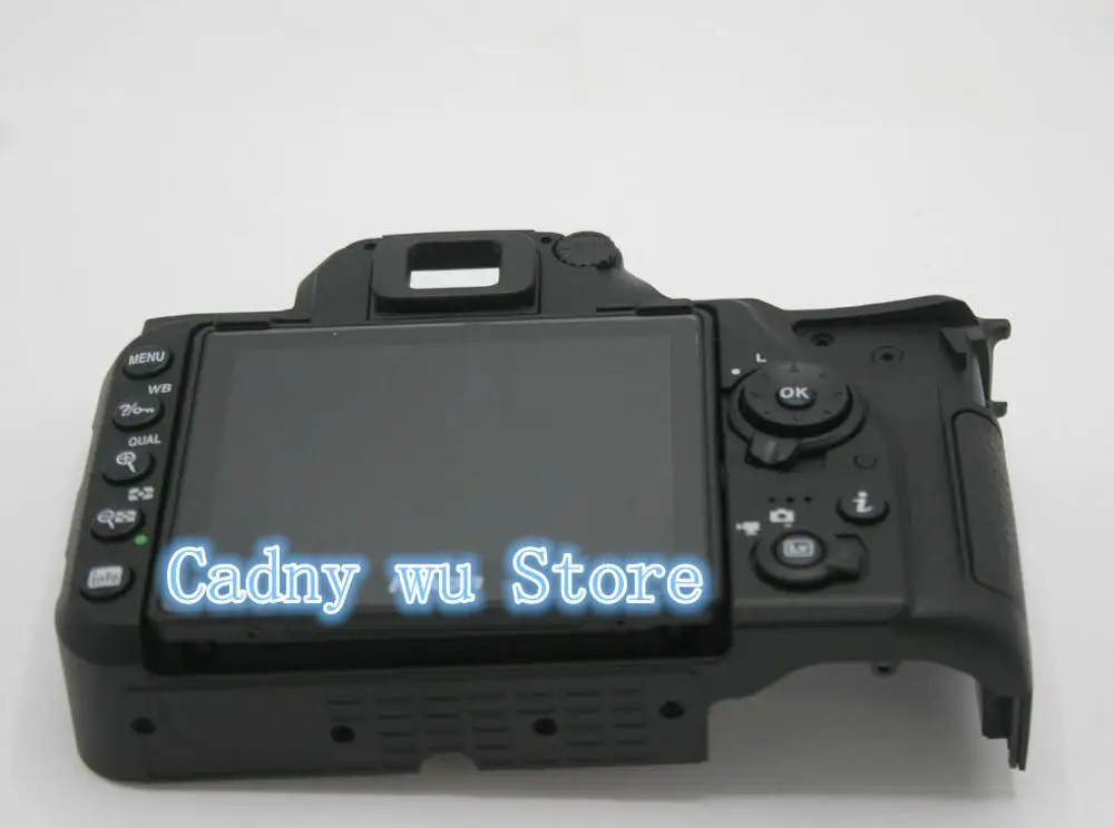 Original For Nikon D7500 Back Cover Rear Cover w/ LCD Card Door Assembly Repair