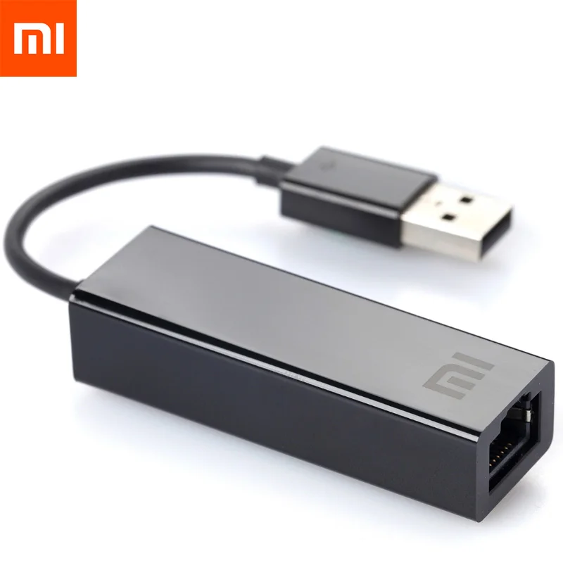 Xiaomi USB Внешняя быстрая Ethernet карта RJ45 mi USB2.0 к Ethernet кабель LAN адаптер 10/100 Мбит/с сетевые карты для ноутбука