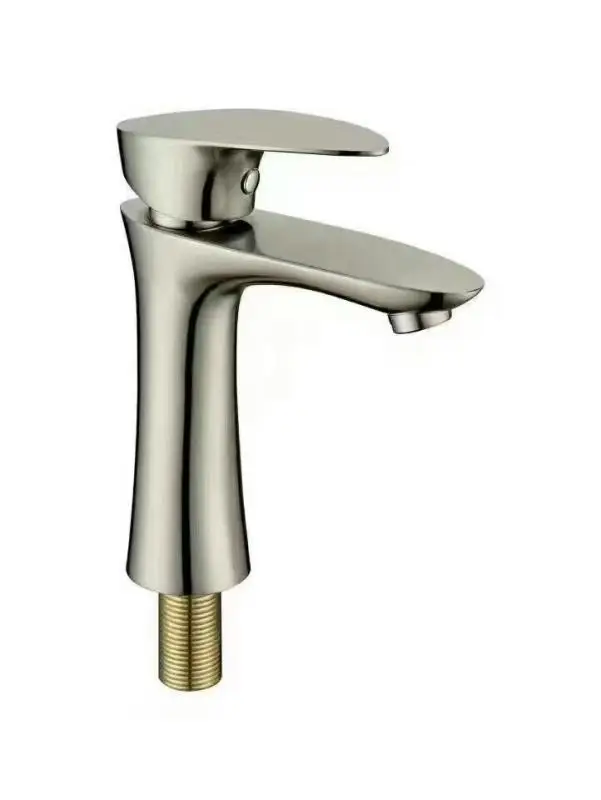 

Manufacturers Direct Selling Vertical Type Ingle Handle Faucet with Cold Basin Vertical Type Cold Water Faucet Brushed Water Dra