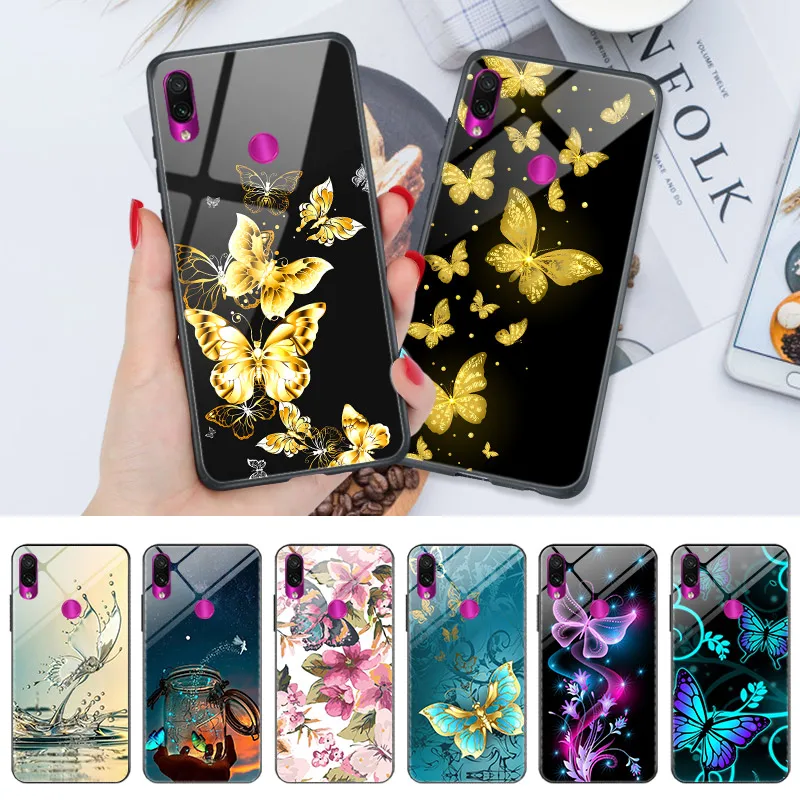 Butterfly Phone Back Case FOR Xiaomi Redmi Note 8 PRO 8T T 9S 9 S 5 Plus 6A 7A 8A 9A 6 7 5A Prime Mi 10 Lite Cover | Мобильные