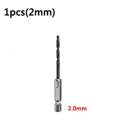 Premium 13 - Piece 1/4 Inch Hex Shank Multifunction Drill Bit Set for Electric Screwdrivers (2mm)