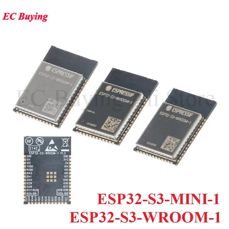 5 Pz Esp32-S3-Wroom-1 Esp32-S3-Mini-1 Esp32-S3 Esp32-S3R2 Esp32-S3R8 Modulo Wireless 5.0 Compatibile Con Wifi Dual-Core