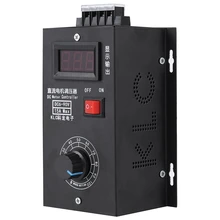 Pwm Dc 6V-90V 15A Wide Voltage Stepless Brushed Motor Speed Controller High Precision Variable Plc Voltage & Speed Regulator pwm ccm2nj dc motor speed regulator stepless variable speed switch pulse width 12 40v