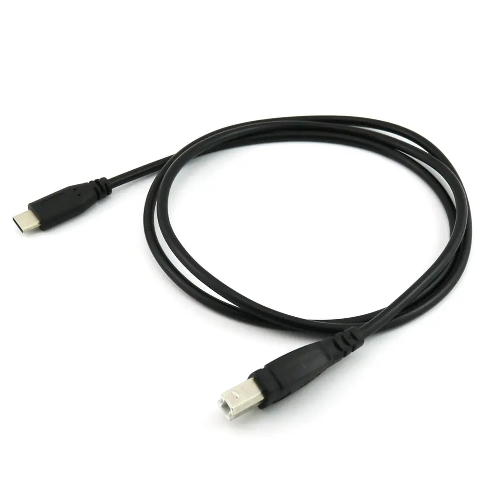 1MUSB-C USB 3,1 type C штекер USB 2,0 B Тип Мужской кабель для передачи данных Шнур для телефона принтер Прочный Мужской кабель для передачи данных