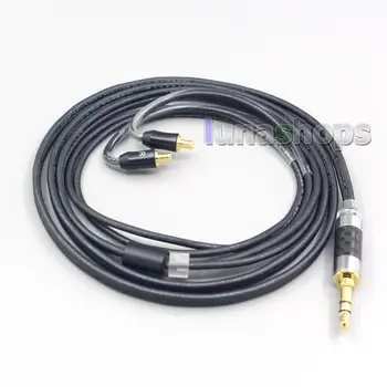 

LN007098 2.5mm 4.4mm Black 99% Pure PCOCC Earphone Cable For Audio Technica ath-ls400 ls300 ls200 ls70 ls50 e40 e50 e70 312A