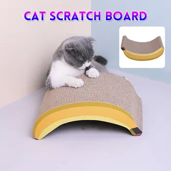

2 IN 1 Cat Scratching Post Board Shaker Pet Scratcher Pad Bed Mat Toy Claw Care Cat Toys Multifunctional