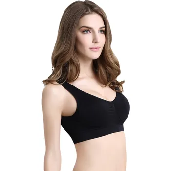 

2-3 pieces Of Hot Selling Sports Bra Women's Seamless Single Layer Sexy Solid Wrapped Chest Sleeping Yoga Vest Free Shipping