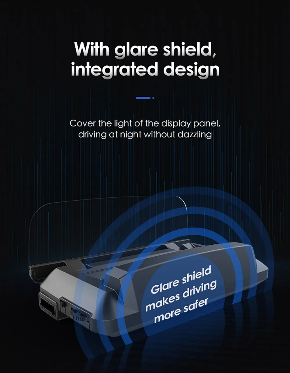 HUD Mirror L3 Car Head up display Digital Speedometer (5)