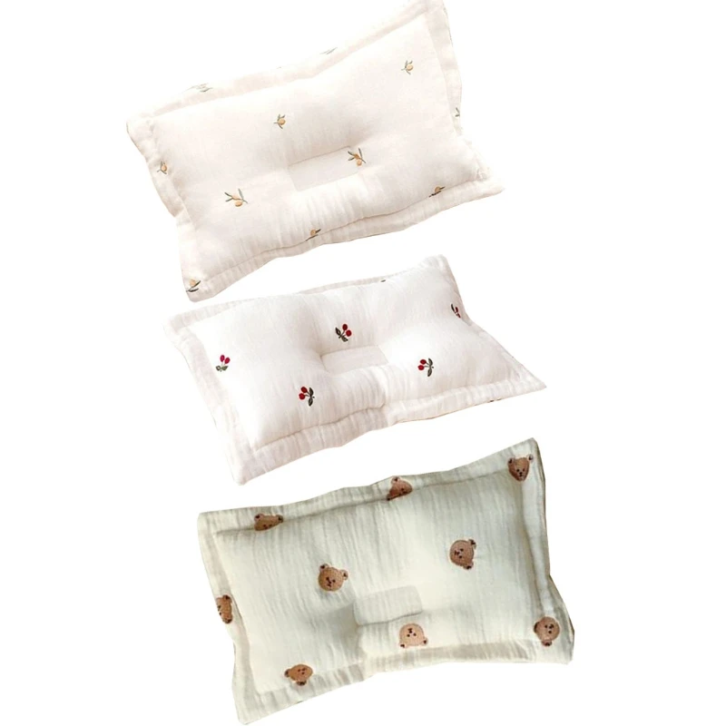 Newborn Head Shaping Pillow Prevent Flat Protection Nursing Cushion 85DE | Мать и ребенок