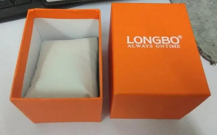 

LONGBO Top Grade Origional Product Watch Box (Not Sell Individually) Watch Supporting Jewlery Box Packaging Accessories Gift Box