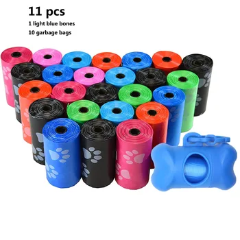 

11 Roll Degradable Pet Waste Poop Bags Dog Cat Clean Up Refill Garbage Bag Bags Outdoor Home Clean Refill Garbage Bag