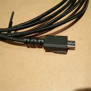 

Replacement USB Mouse Cable Modified Earphone Wire for Logitech G533 G633 G933 Wireless Headphone Cable