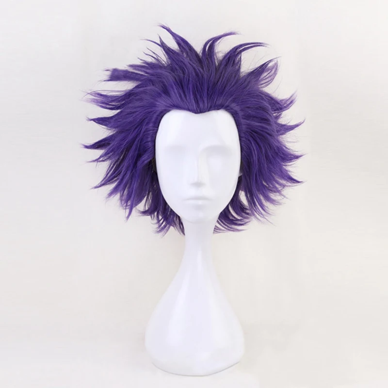 Boku No Hero Academy Shinsou Hitoshi Shinso парик косплей костюм мой герой Academy короткие фиолетовые парики синтетические накладные волосы парик Кепка