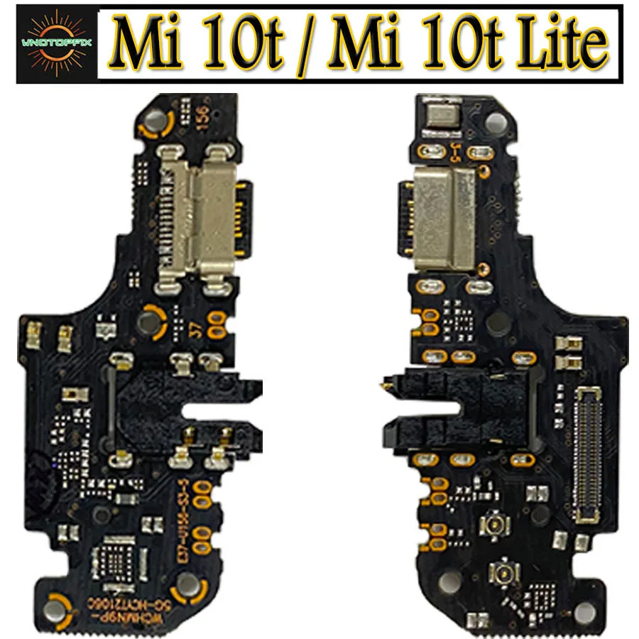 New For Xiaomi Mi 10T Lite USB Charging Port Flex Cable Dock Plug Connect Board Replacement Charger | Мобильные телефоны и