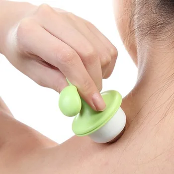 

Mini Potted Plant Shaped Neck Back Relax Roller Manual Body Ball Bead Massager Portable Shoulder Cervical Spine Massager