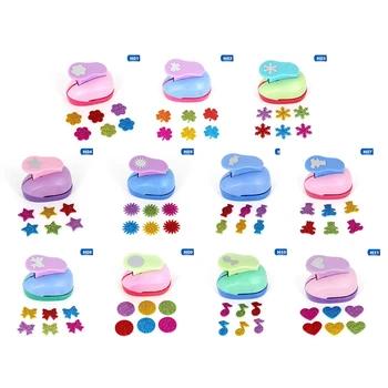 

Free Ship Flower Diy Paper Cut Eva Foam Maker Puncher Scrapbooking Labor Saving For Kid Hole Punch