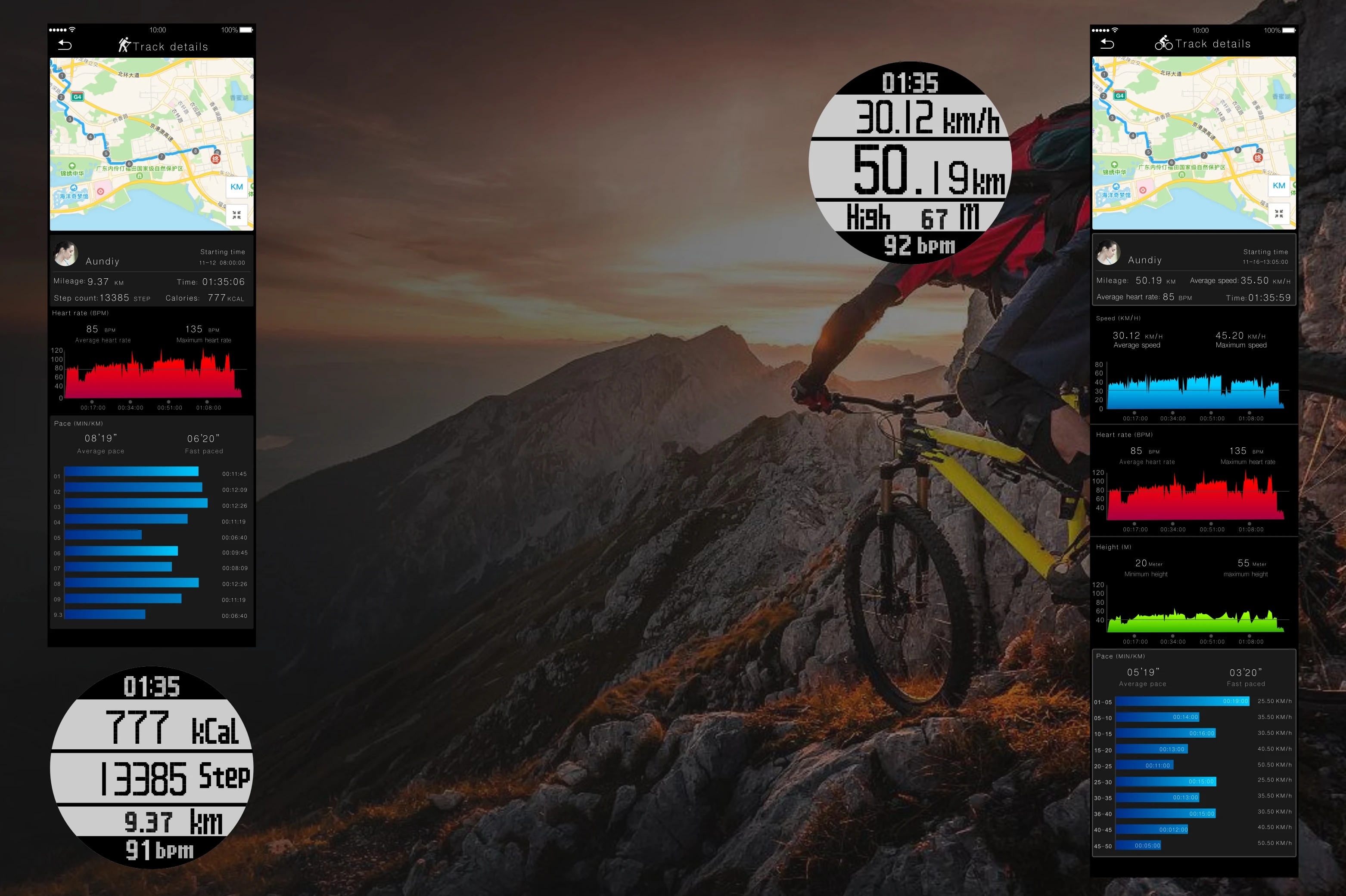 UW80C уличные Bluetooth Смарт часы gps позиционирование часы скалолазание бег глубина сердечного ритма водонепроницаемый для Android IOS Телефон