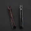 Petrified Fish PF949 Jackknife Folding Knife K110 Blade Steel Flax Handle Outdoor EDC Tool Camping Survival Hunting Knives 5
