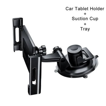 

Interior Accessories Dashboard Anti Scratch Windshield Mount Car Tablet Holder Suction Cup 360 Rotation Clip Stand Desk Window