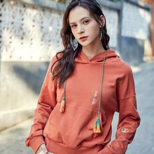 ARTKA 2020 Spring New Women Hoodies Vintage Embroidery O-Neck Pullover Casual Hoodies Zip Long Sleeve Sweatshirt Women VA20104C ARTKA 2020 Spring New Women Hoodies Vintage Embroidery O-Neck Pullover Casual Hoodies Zip Long Sleeve Sweatshirt Women VA20104C