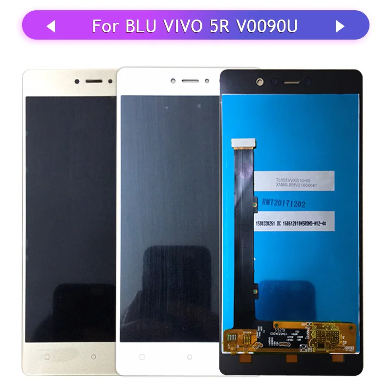 Бесплатная доставка 100% протестированный ЖК дисплей 5 дюйма для BLU VIVO 5R V0090UU