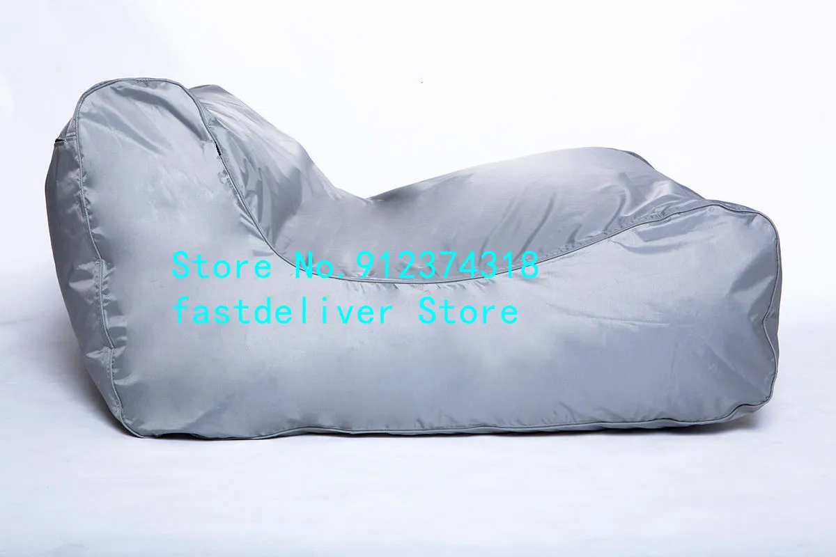 Wholesale waterproof outdoor bean bag chair colorful beach bean bag, 120cm two people beanbagsofa cover 