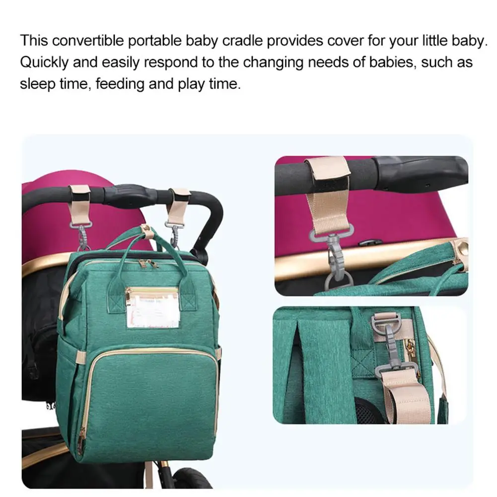 Multifunction Baby Diaper Bag Backpack Bed Crib Baby Sleeping Bag For Travel Bed Diaper Pad Stroller Organizer In Stock Dropship Multifunction Baby Diaper Bag Backpack Bed Crib Baby Sleeping Bag For Travel Bed Diaper Pad Stroller Organizer In Stock Dropship