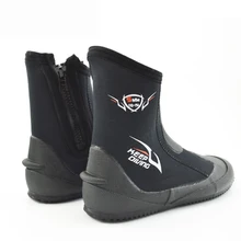 TaoBo сохраняющие Дайвинг 5 мм неопреновые ботинки для дайвинга вулканизированные зимние теплые ласты для подводной охоты обувь для подводной охоты