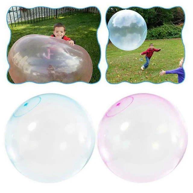 S M L Size Children Outdoor Soft Air Water Filled Bubble Ball Blow Up Balloon Toy Fun Party Game Great Gifts wholesale 3