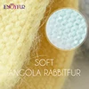 ENJOYFUR Women Winter Real Angora Rabbit Fur Hats Thick Warm Fashion Solid Colors Wool Knit Beanie Hat Female Bonnet Cap 3