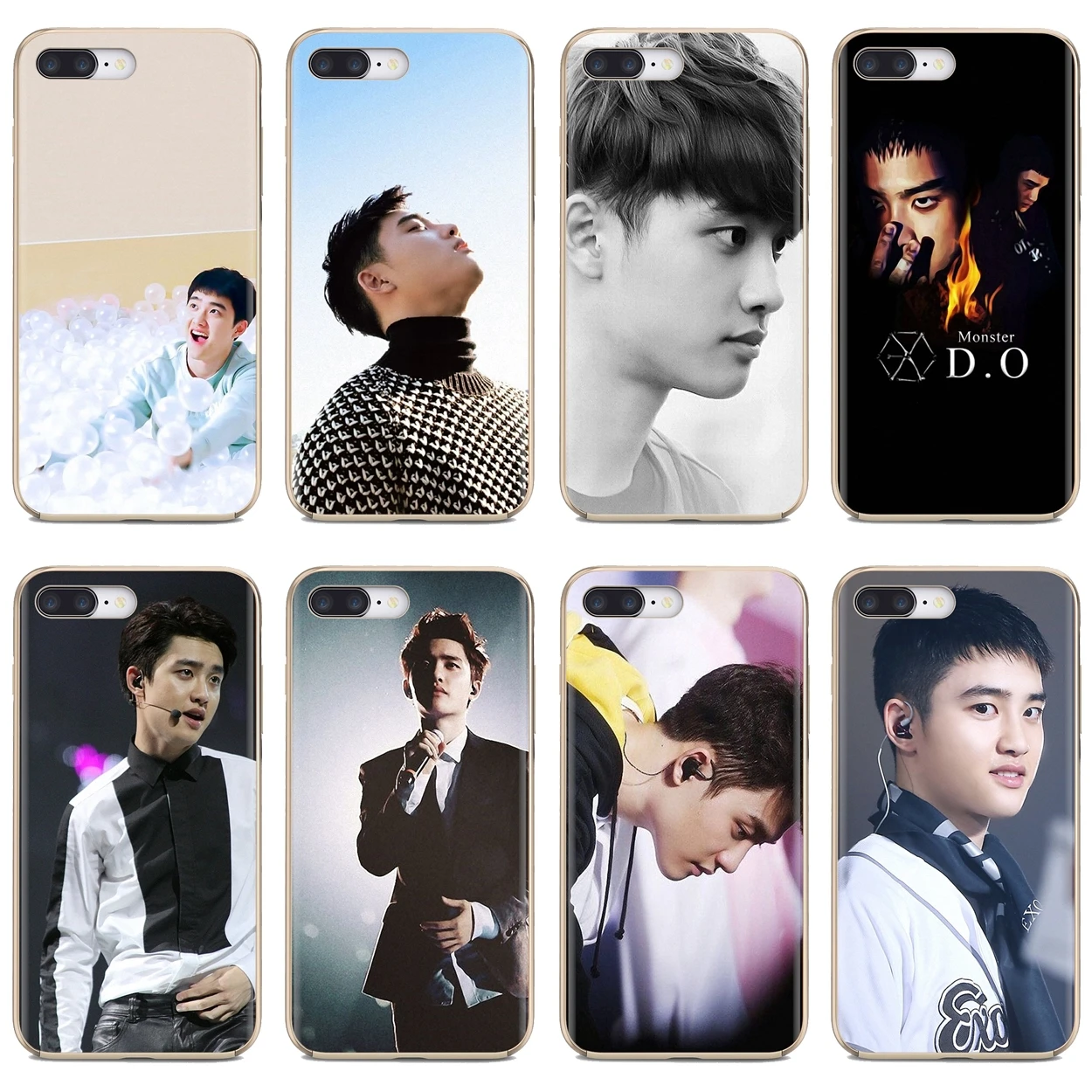 D.O kyungsoo Exo Kpop тонкий силиконовый мягкий ТПУ чехол для телефона Huawei Honor Y5 2018 2019 8S 9X Pro